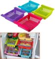 Plastic Assorted Krifton adjustable vegetable storage fridge rack