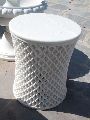 Marble Carved Stool