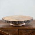 Wooden Lazy Susan Plates