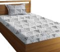 single cotton bed sheet