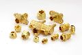 Golden Non Coated ALKESH Precision Brass Components
