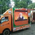 outdoor Advertising Led Mobile Screen Van On Hire