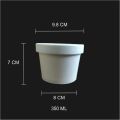 350 ML Paper Container with Lid