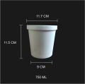 750 ML Paper Container with Lid