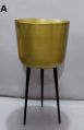 1002A Metal Pot With Aluminium Legs