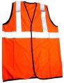 Polyester Available in Different Color Sleeveless Non Zipper labour safety jacket