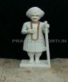Available In Various Colors Non Printed Polished Prabhat Moorti Art Jalaram Baba Statue jalaram bapa Marble Statue