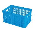 Rectangular Blue plastic crates