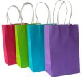 Available in Different Color Plain Colored Paper Bag