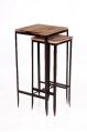 Wooden Big Top Iron Side Table