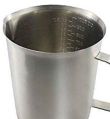Round Silver Rupson stainless steel measuring jug