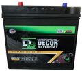 New DECOR 14.6 kgs green and black 12v 60ah automotive car battery