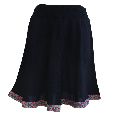 Ladies Midi Skirt in Dark Blue
