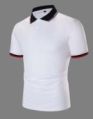 Polyester Available in Different Colors Plain Polo Neck Mens Corporate tshirt