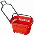 Adarsh Industries Adarsh Industries moulded Rectangular Red Red plastic shopping basket