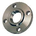 Round Silver New Polished 200mm stainless steel screwed flanges