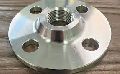 Round Silver New Polished 300mm stainless steel screwed flanges