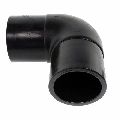 Black hdpe pipe elbow
