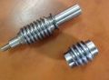 Stainless Steel SS Big & Small gear worm shaft