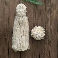 White natural salted sheep casings