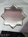 Thaal Charger plate brass star 17 Inches