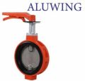 Aluminium butterfly valve lever operated