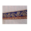 Weaving Nilesh Ribbon Blue hand embroidery lace