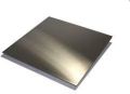 Grey Square Polished stainless steel plate