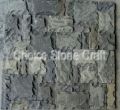 black stone wall cladding tiles