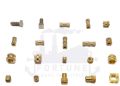 Round Brass Round Knurled Inserts Brass Hexagonal Inserts Brass Square Insert Polished Free Cutting Brass IS 319 Type I Free Cutting Brass BS 249 Type I High-grade Free-cutting Brass. Any Special Brass Material Composition As Per The Customers Requirement. Golden brass moulding insert
