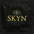 skyn rubber straight shape golden condoms