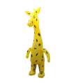 SRF cloth Yellow and Black Laxmi Inflatables inflatable giraffe