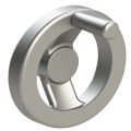 Aluminium Round aluminum angular spoked hand wheel