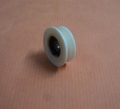 Round White Ceramic Rollers