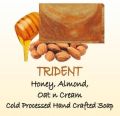 Trident - Cold Processed Honey, Almond, Oat and Cream Soap