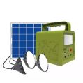 ABS Plastic Led Rectengular Green Solar Home Light