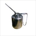 Polished New Plain Stainless Steel Oil Can
