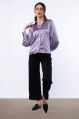 Two Way Lycra - Stretchable ladies black straight cut pants