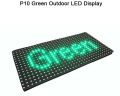 p10 green led module