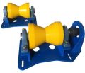 SPM MILD STEEL Yellow & Blue New SPM pu coated auto drive pipe roller