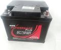 Black 12V exide powersafe plus 42ah smf battery