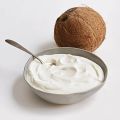 White vegan coconut cream