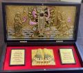 999 Silver Gods Srinath ji Double Charan Paduka Momento with Natural Fragrance