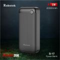 ROBOTEK S17 Boost 20000mAh Power Bank