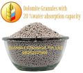 White New dolomite granules