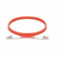 Orange multimode om1 duplex pvc 2mm optical fiber patch cable