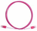 pink JT Optics lc pc lc pc om4 multimode duplex ofnp plenum 2mm patch cable