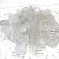 Polished Colorless Uneven Marka Jewelry clear quartz tumble stone