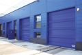 Color Coated Blue Roll Up Door 220 - 380 V industrial high speed door