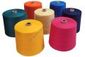 Polyester Available In Many Colors Dyed spun spandex yarn